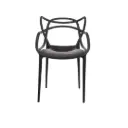 Set sillas Allegra negras