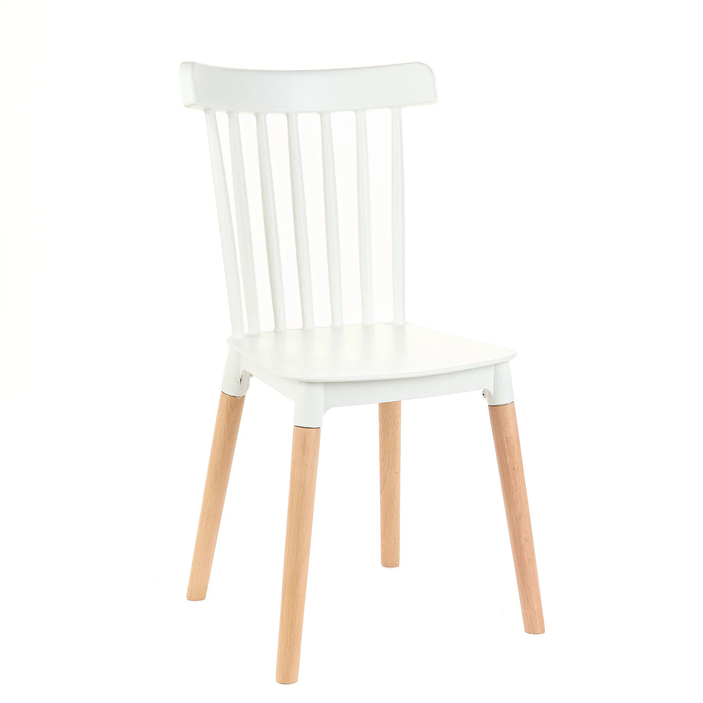 Set sillas Windsor blancas