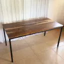 Mesa Denver Guayubira hierro y madera
