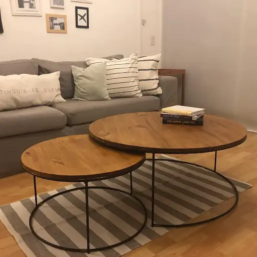 Mesa ratona nido Tokio hierro